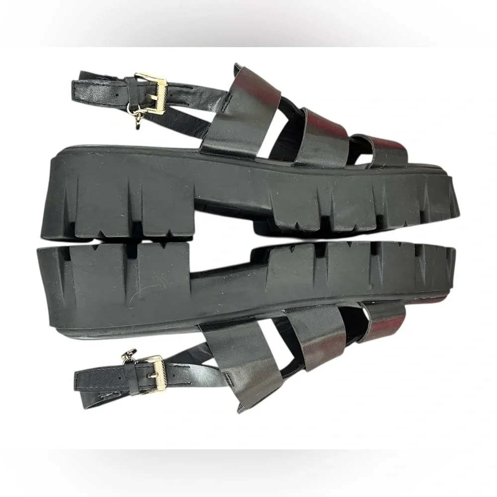 GBG Los Angeles black chunky Platform sandal grunge punk minimalist 
Size 9M - Picture 6 of 8